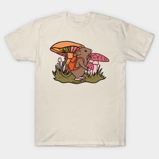 Rat With Backpack T-Shirt